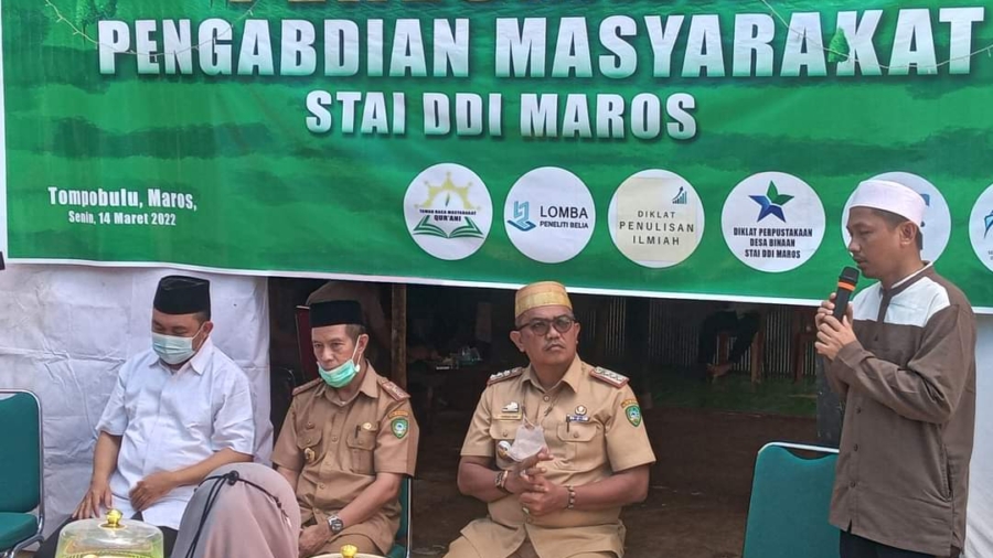 Peresmian Pengabdian Masyarakat STAI DDI Maros (Koleksi STAI DDI Maros)