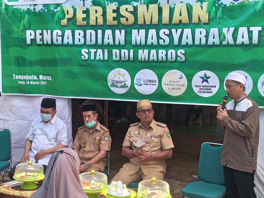 Peresmian Pengabdian Masyarakat STAI DDI Maros (Koleksi STAI DDI Maros)