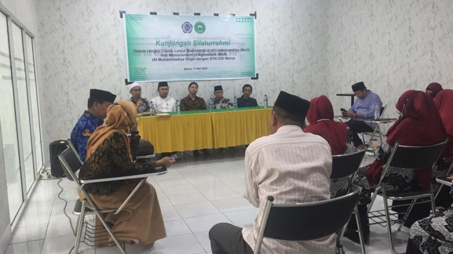 Pertemuan STAI DDI Maros dan IAI Muhammadiyah Sinjai (Koleksi IAIM)