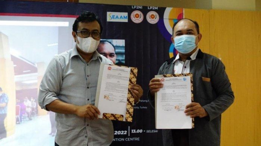 Penandatanganan MoU Nobel Indonesia dan SEAAM (Koleksi Tribun Timur Makassar)