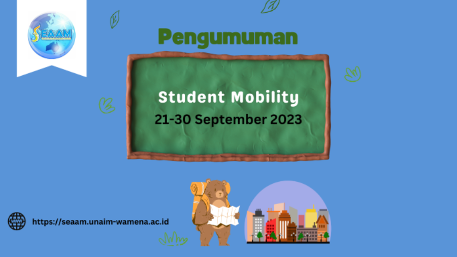 Student Mobility 2023 (SEAAM)